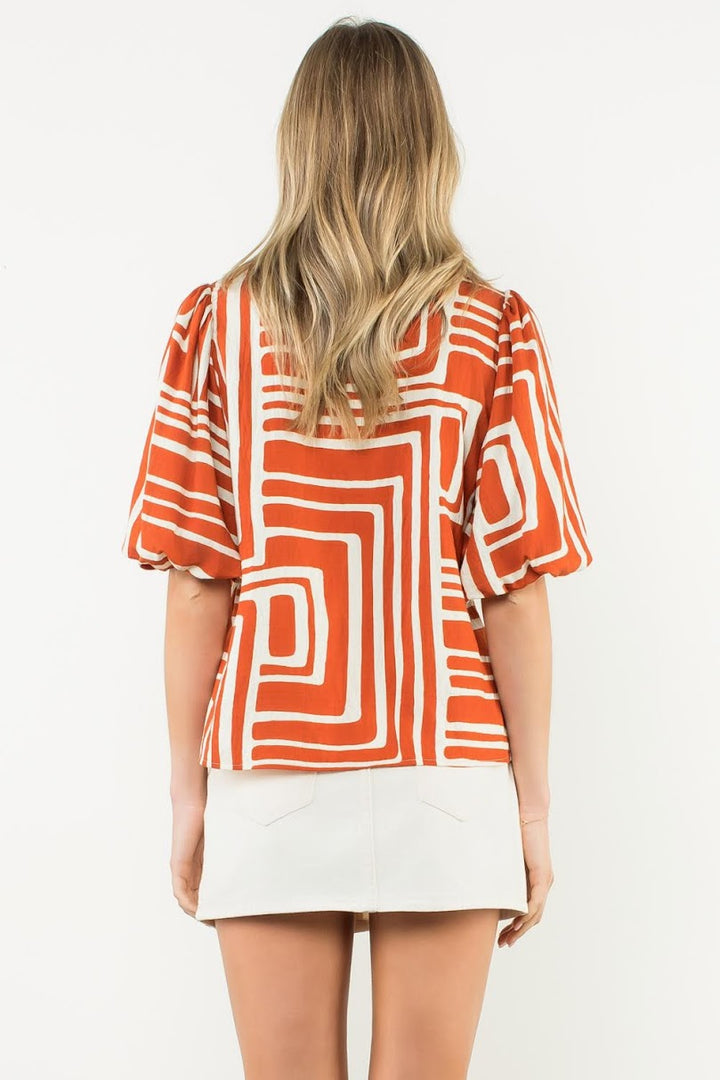 The Maggie Top - Brick