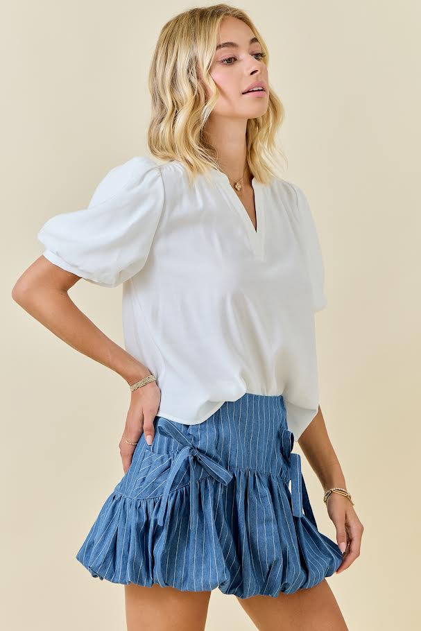 Brittany Blouse - White