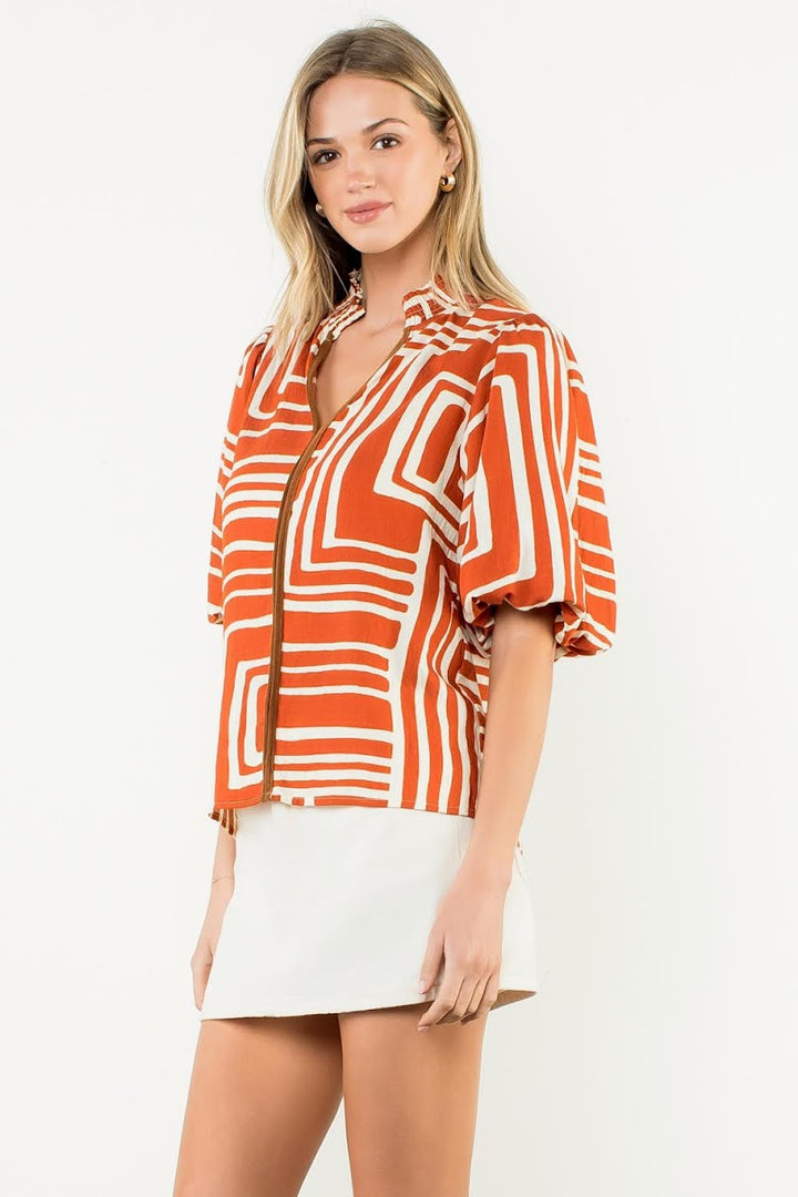 The Maggie Top - Brick