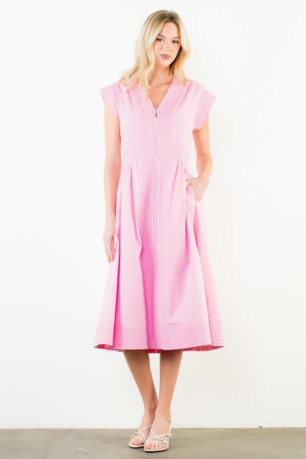 Ms Peppy Dress - Pink
