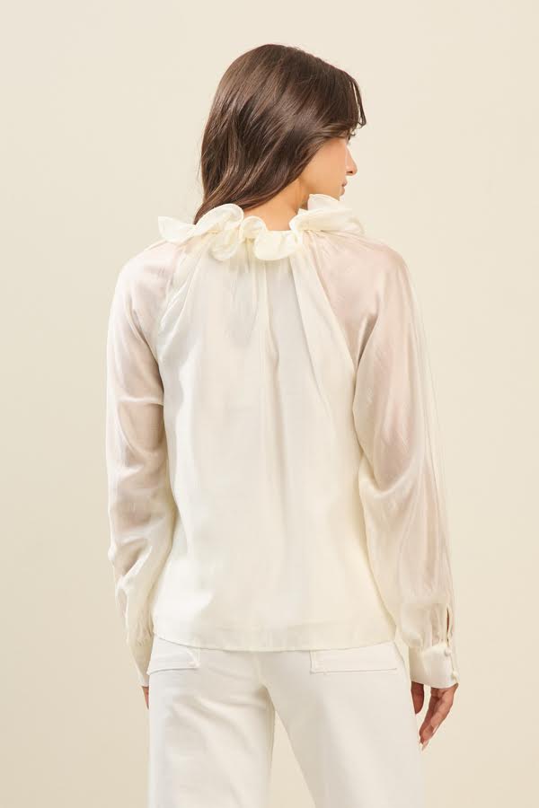 The Camilla Blouse - Cream