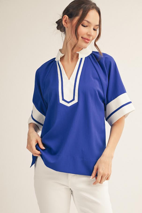 Cleo Top - Royal