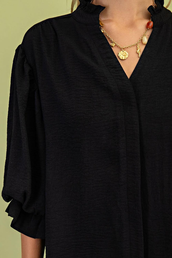 The Betty Blouse - Black