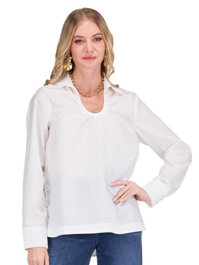 Whitney Blouse - White