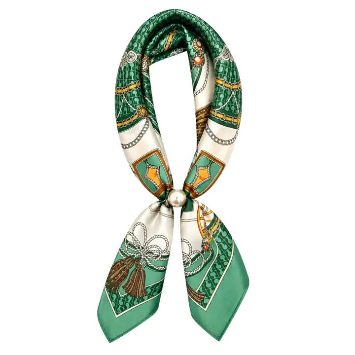 Ready to Wear Scarf - Green