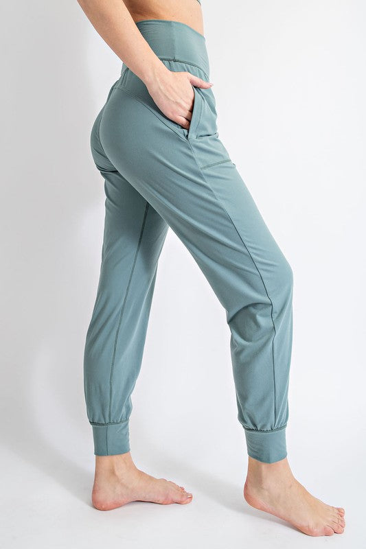 Butter Yoga Jogger - Tidewater Teal