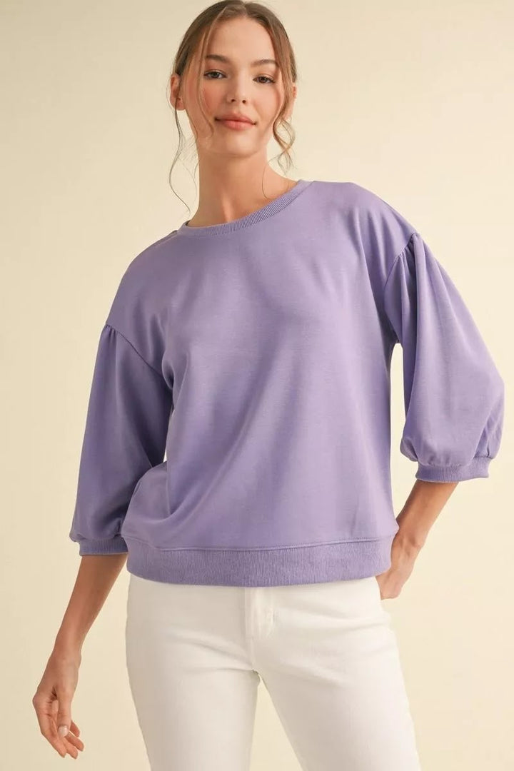 My Soft & Comfy Top - Lavender