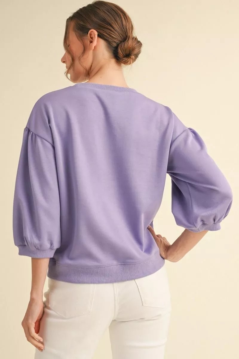 My Soft & Comfy Top - Lavender