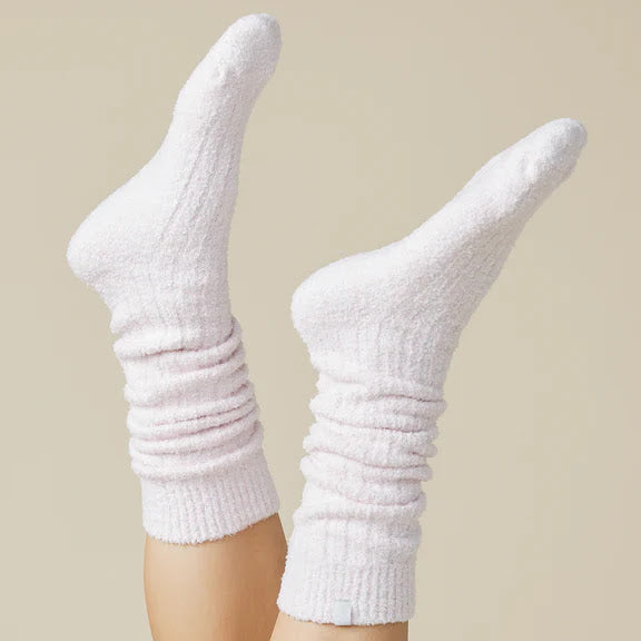 Softies Marshmallow Socks - Heather Blush Pink