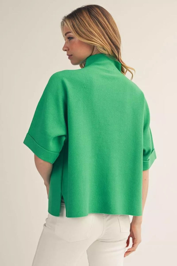 Classic Sweater - Kelly Green