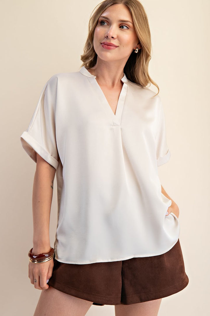 Any Day Wear Top - Cream
