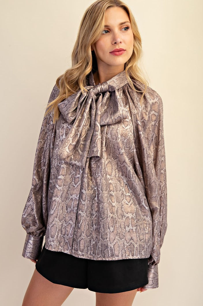 Annie Blouse - Charcoal