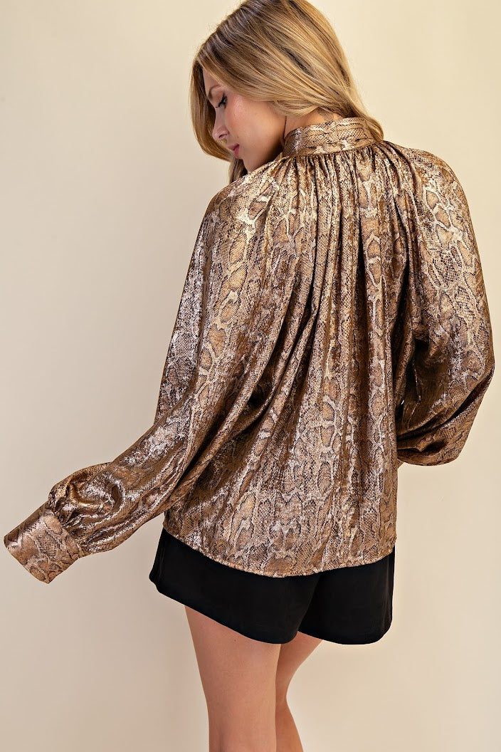 Annie Blouse - Charcoal