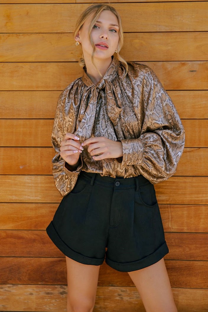 Annie Blouse - Camel