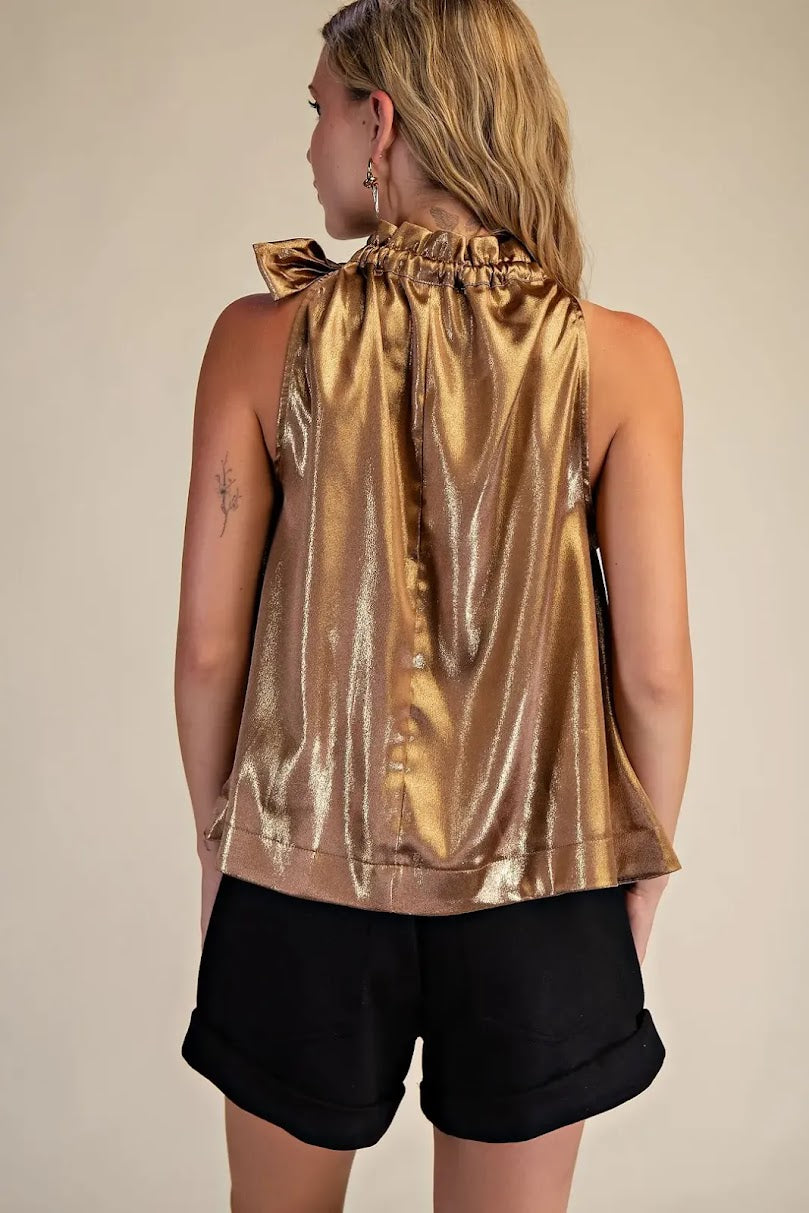 Party Time Top - Gold