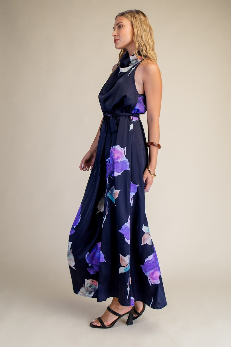 Armani Maxi Dress - Navy