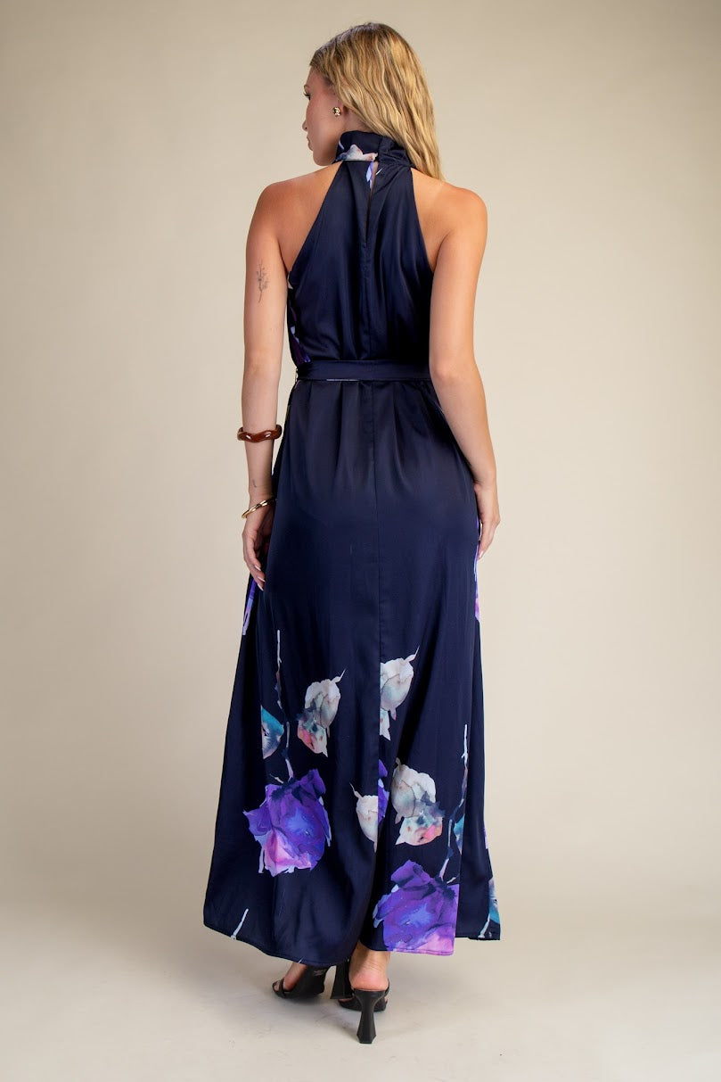 Armani Maxi Dress - Navy