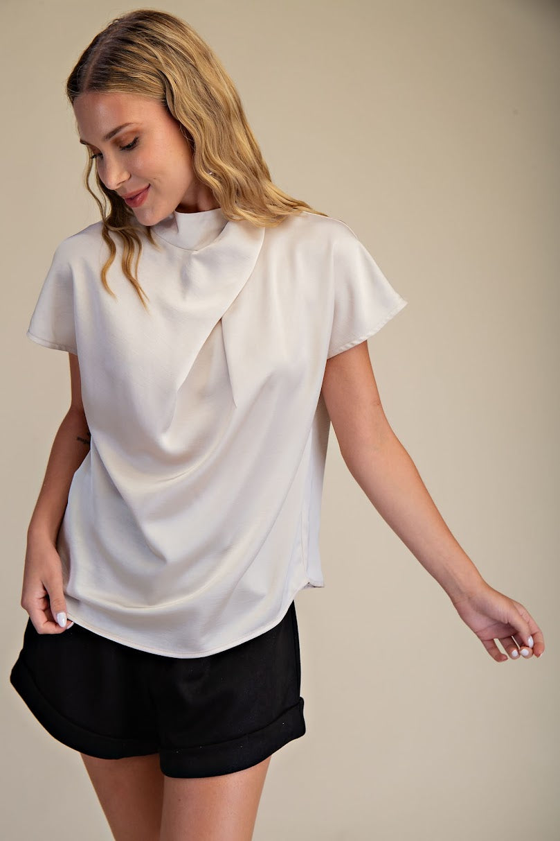 The Miranda Top - Cream