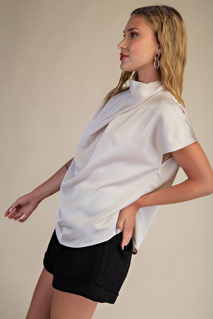The Miranda Top - Cream