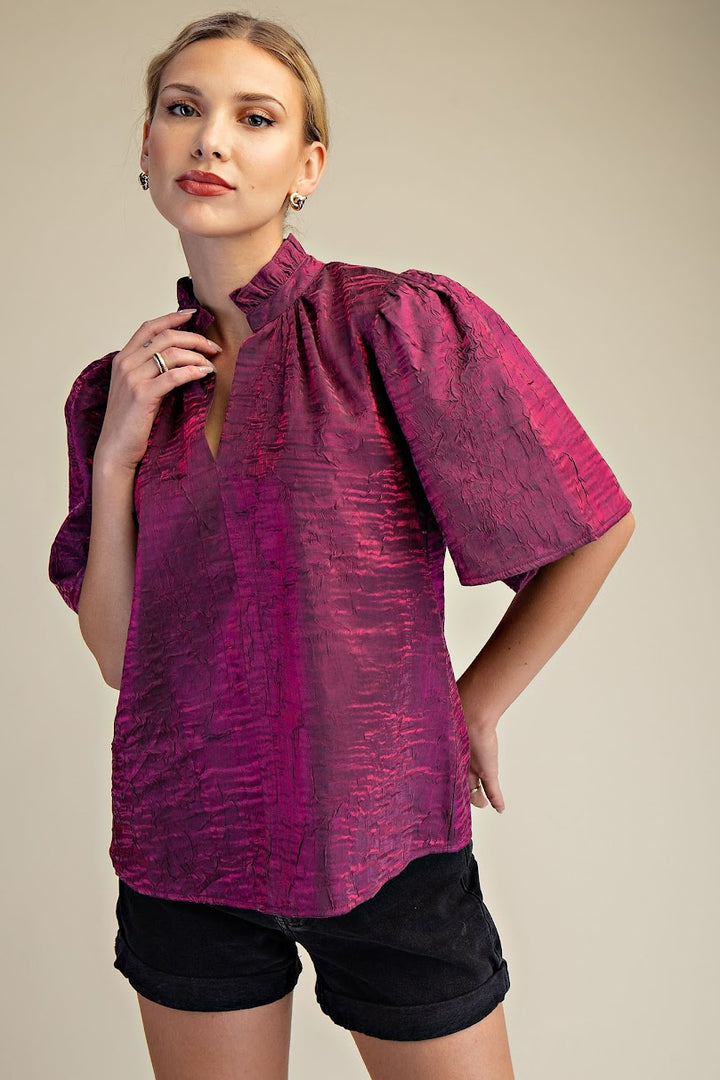 Serina Top - Plum