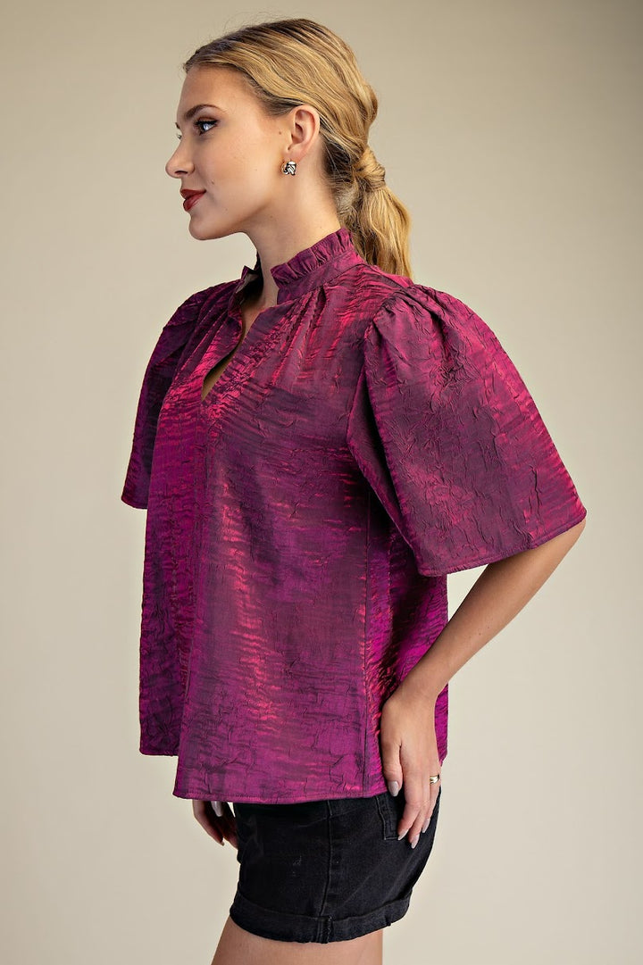 Serina Top - Plum