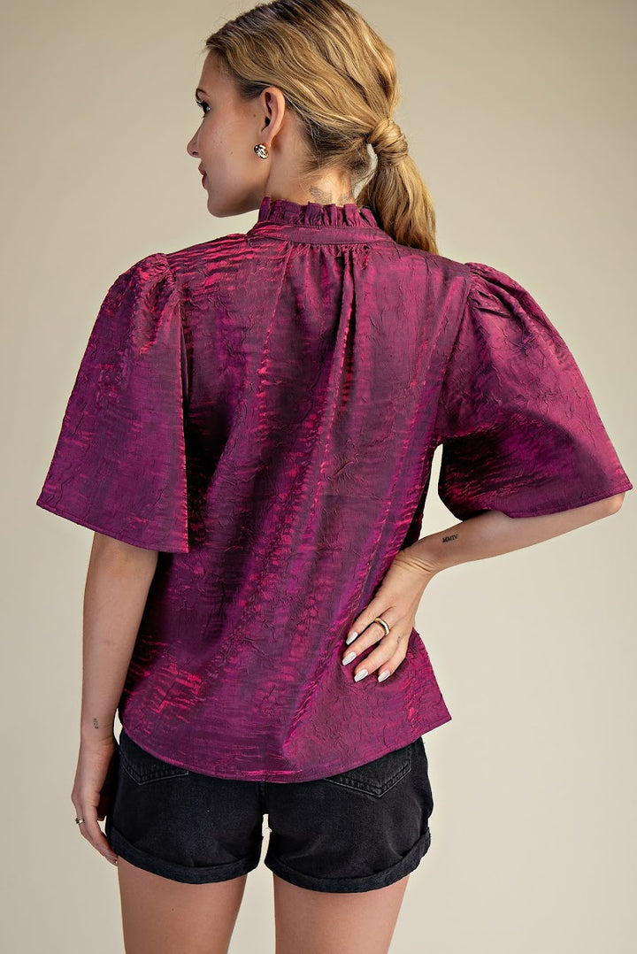 Serina Top - Plum