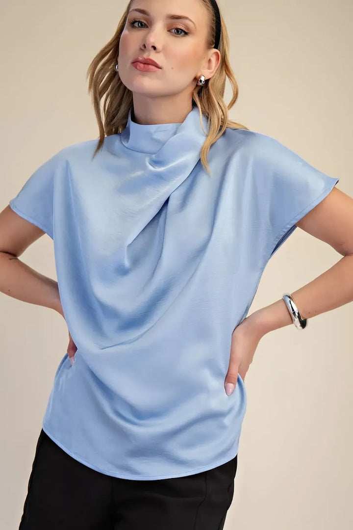 The Marie Top - Blue