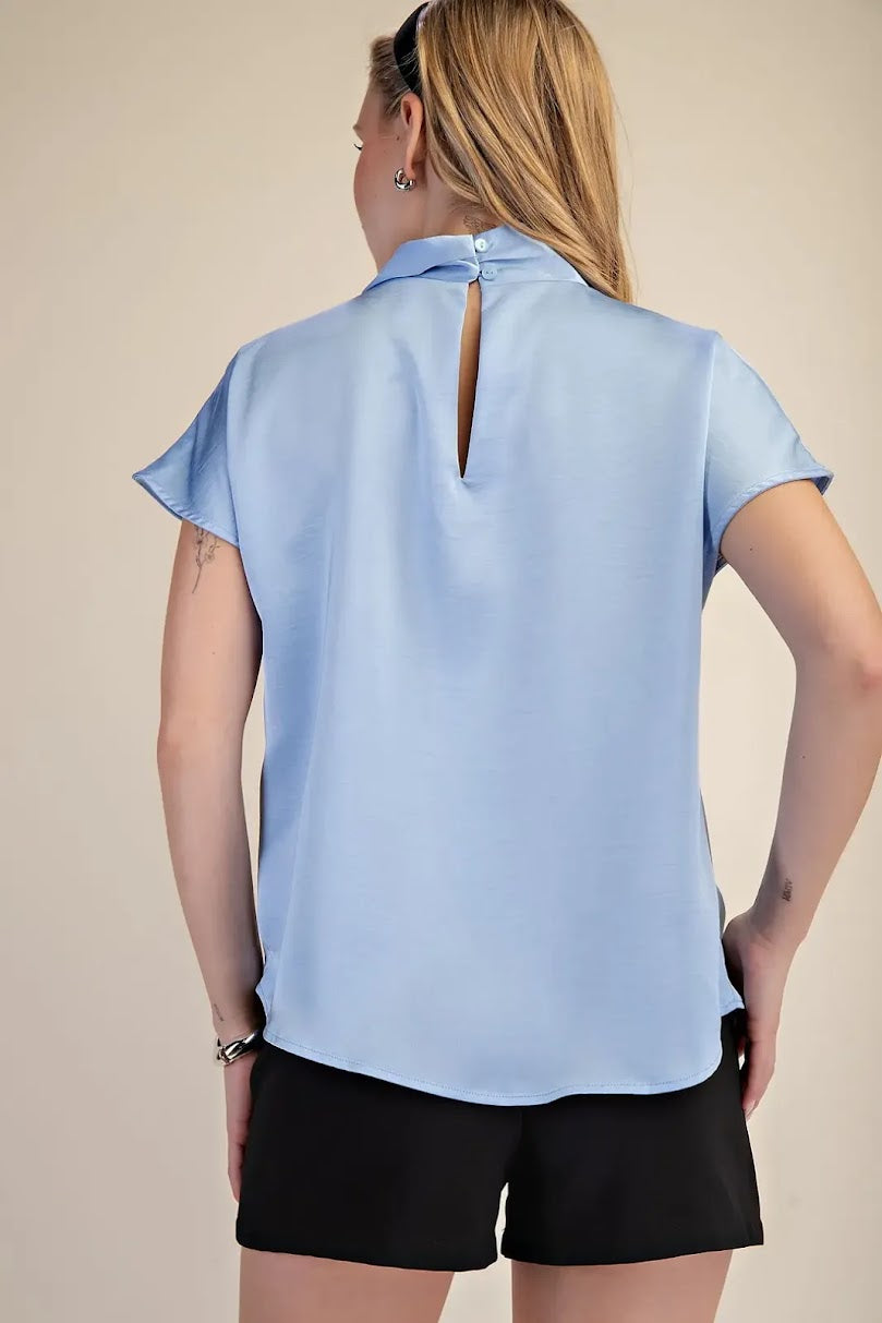 The Marie Top - Blue
