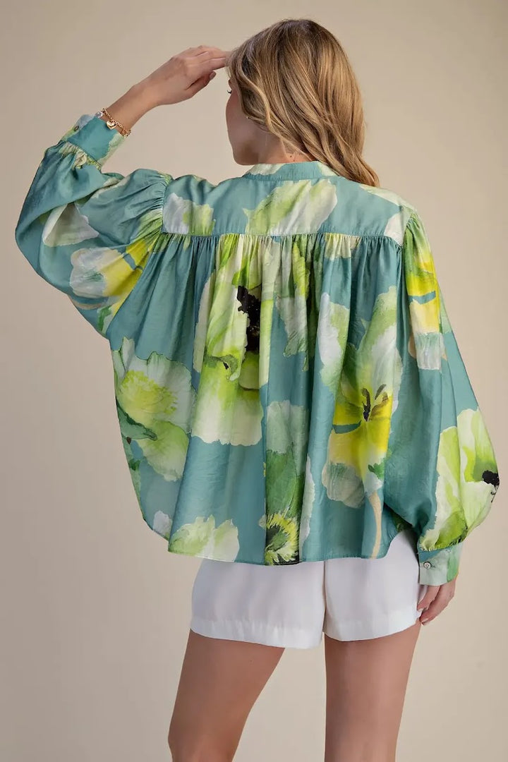 Mila Blouse - Sage