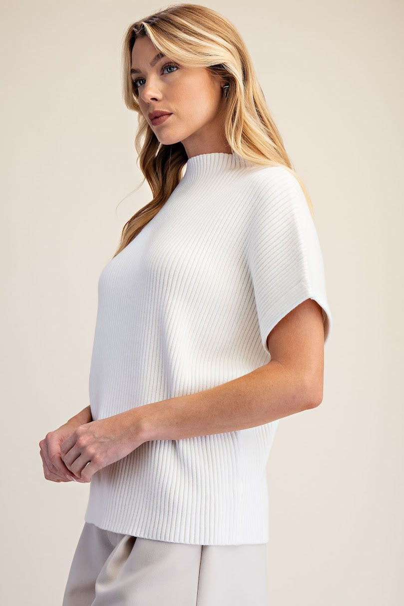 My Soft & Cozy Sweater - White