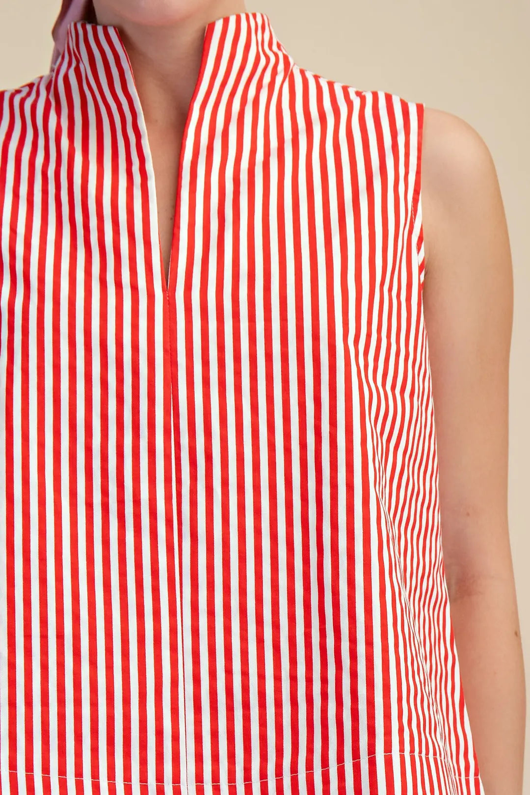 Take A Stand Top - Red/White