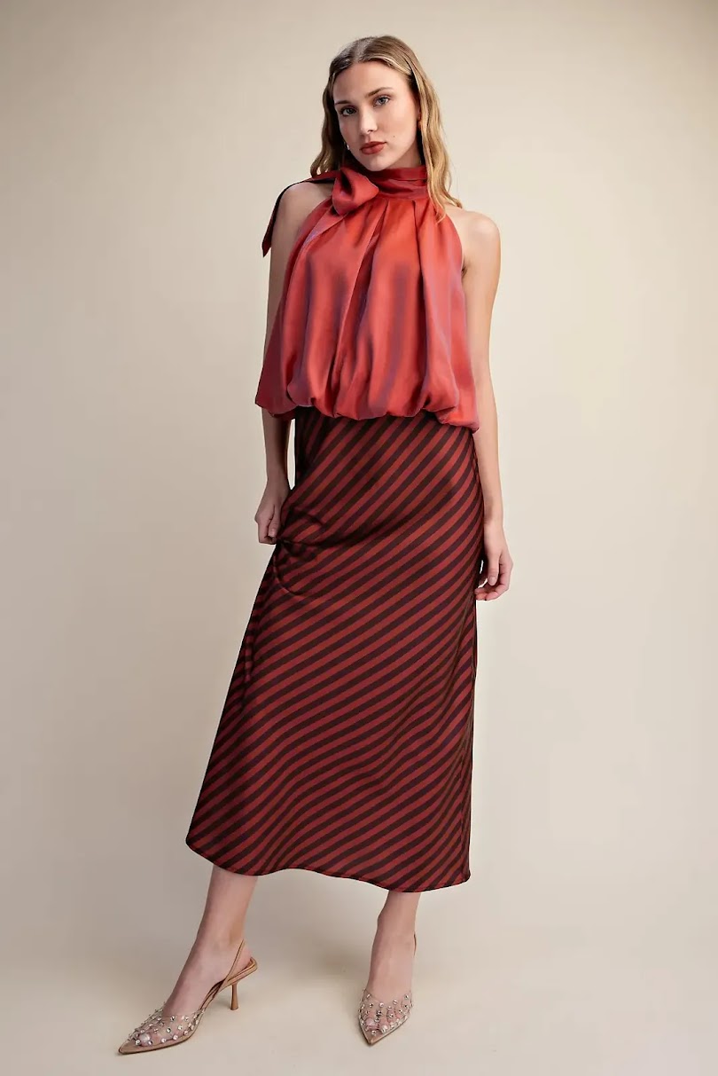 Sassy Top -Rust