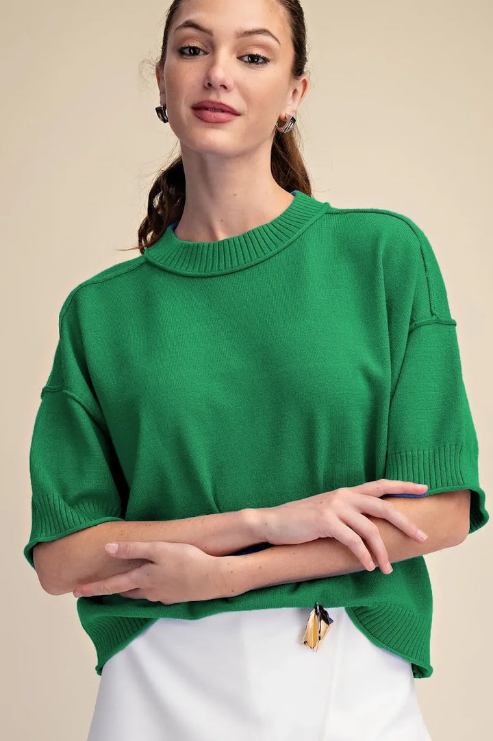 My Relaxed Sweater - Kelly Green