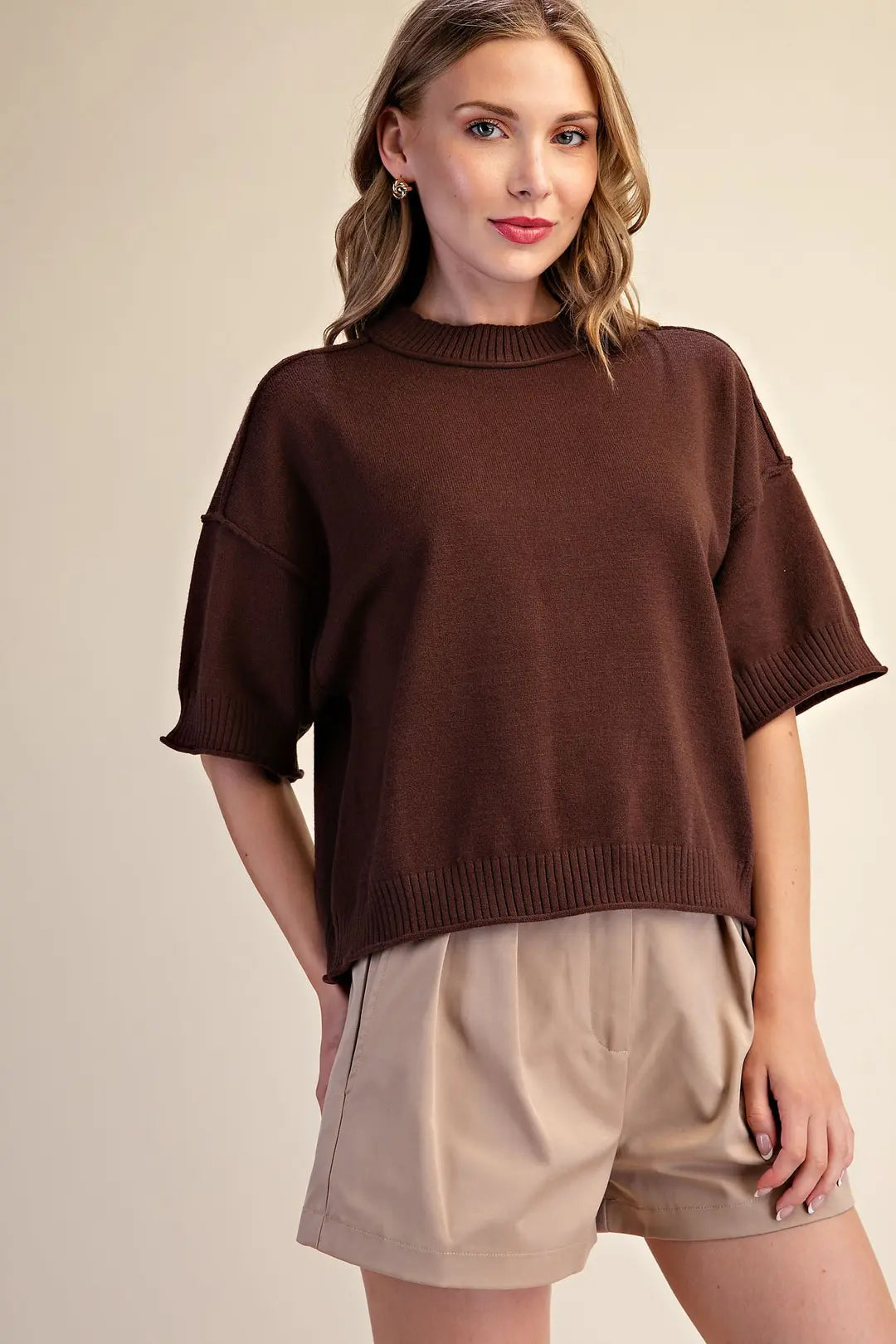 My Relaxed Sweater - Brown