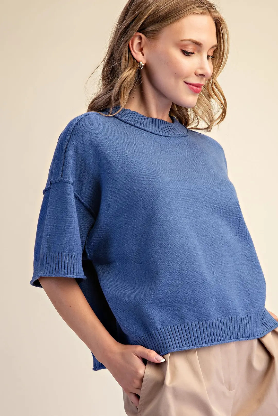 My Relaxed Sweater - Slate