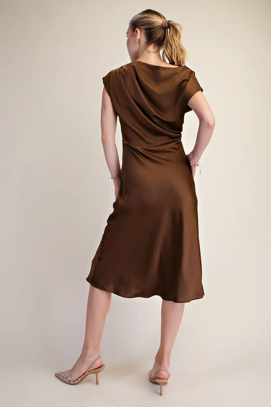 Ready For Anything Dress - Brown