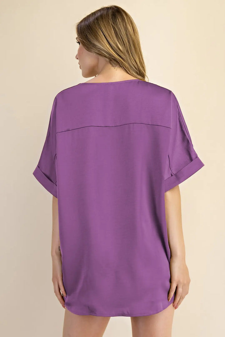 Everyday Blouse - Purple