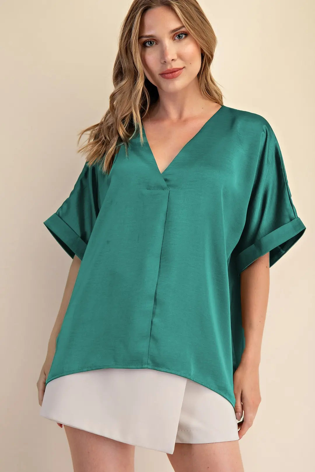 Everyday Blouse - Teal