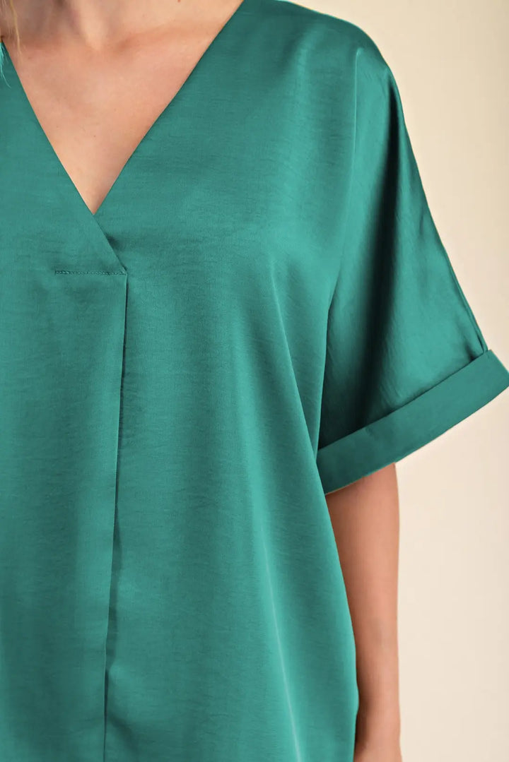 Everyday Blouse - Teal