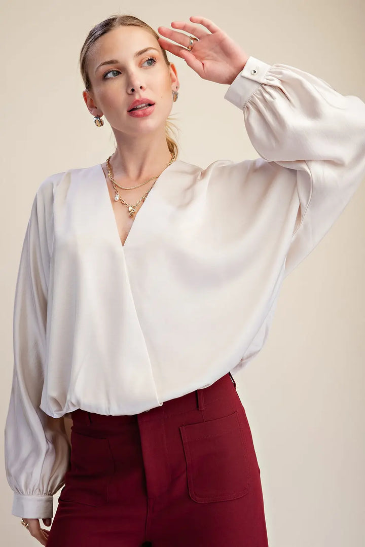 Day To Night Blouse - Cream