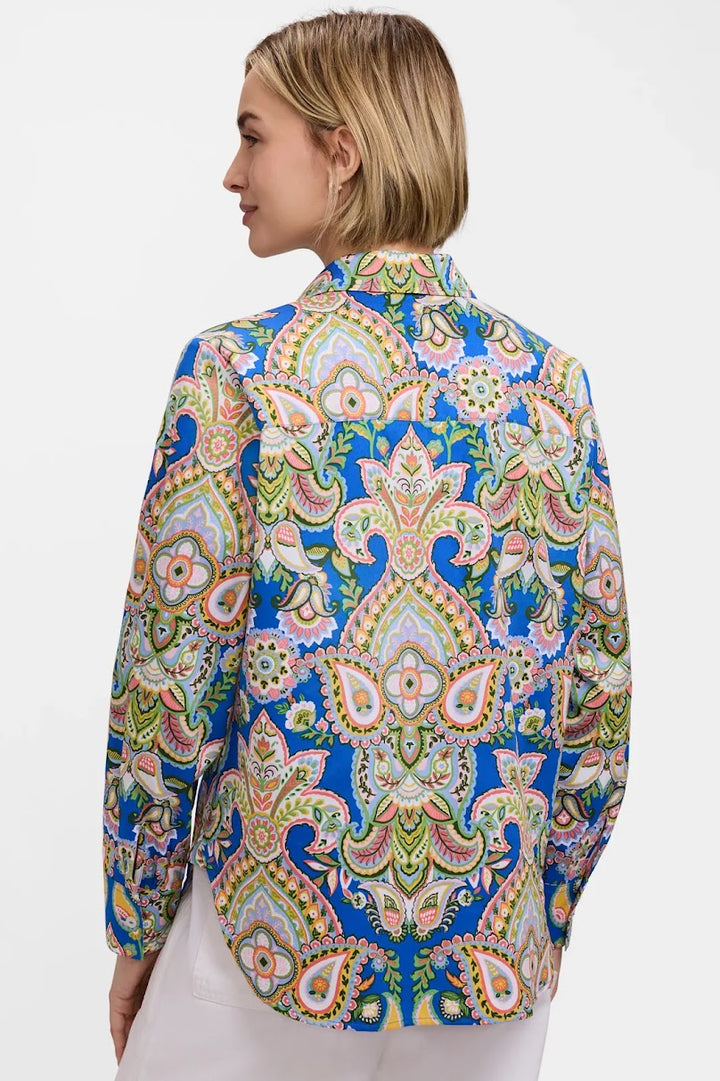 Meghan Shirt - Garden Paisley