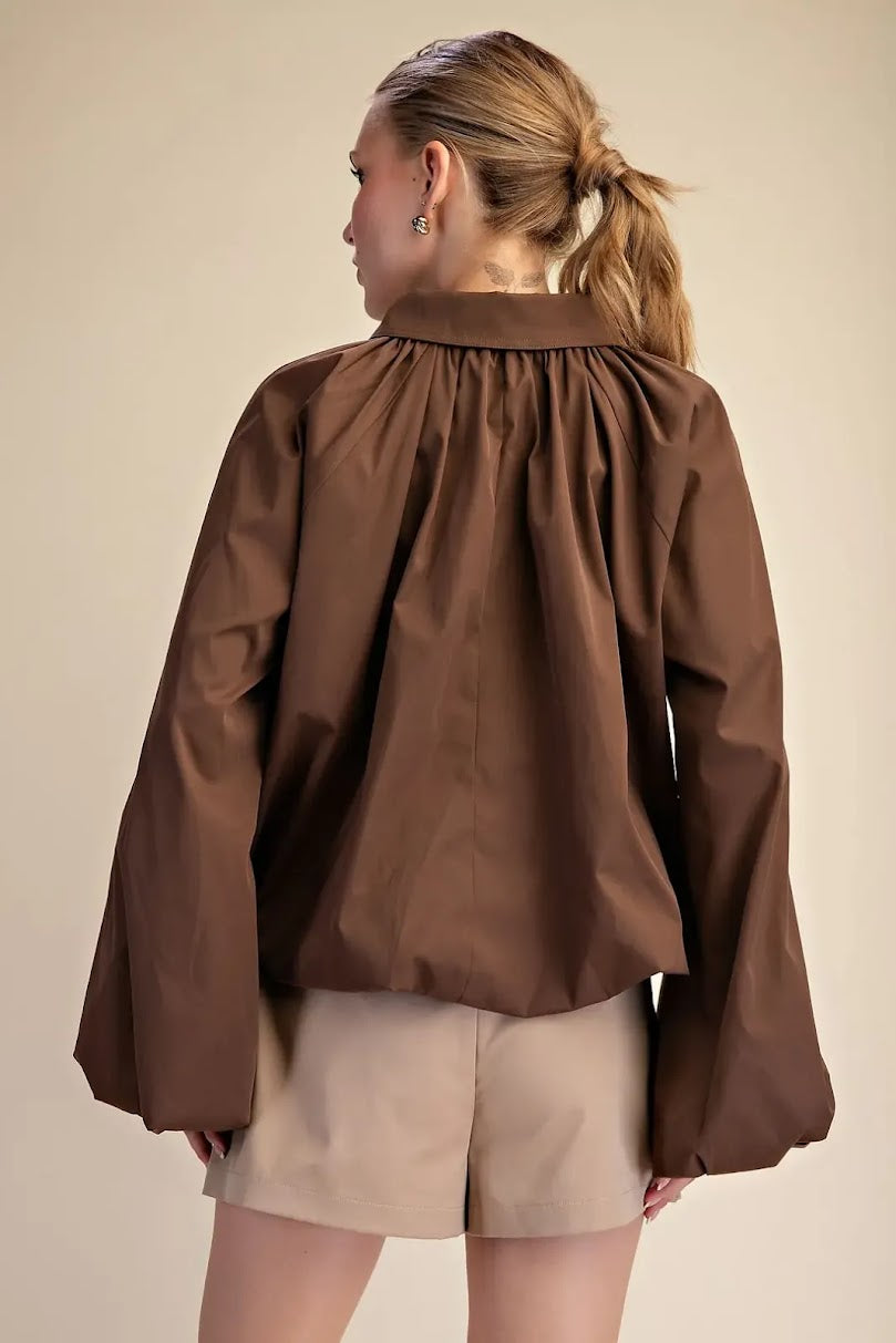 Bomber Jacket - Brown