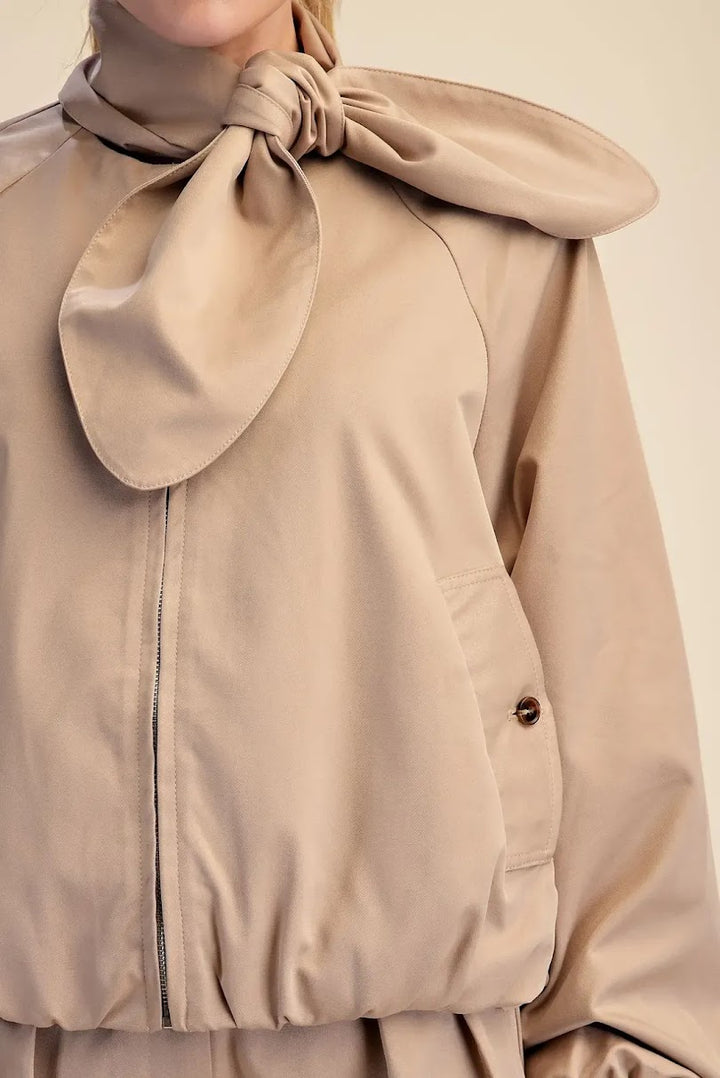 On Trend Jacket- Beige