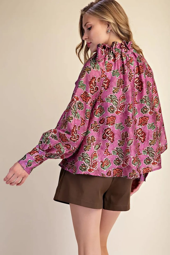 The Penny Blouse - Pink