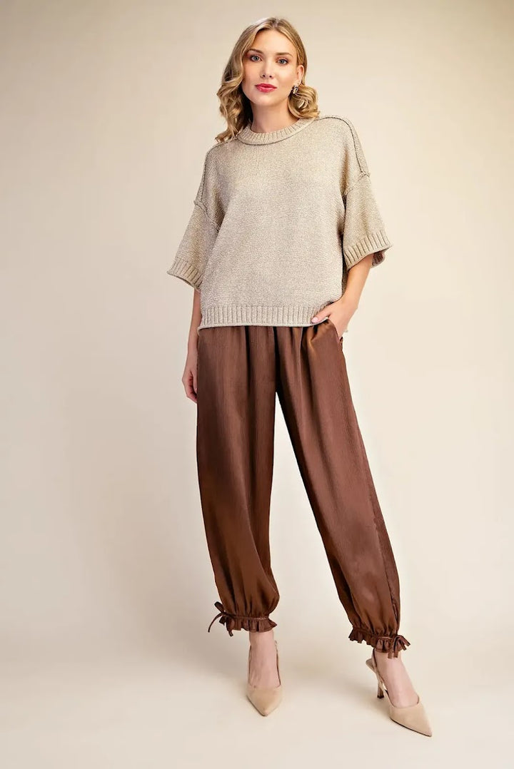 A Little Something Sweater - Light Gold