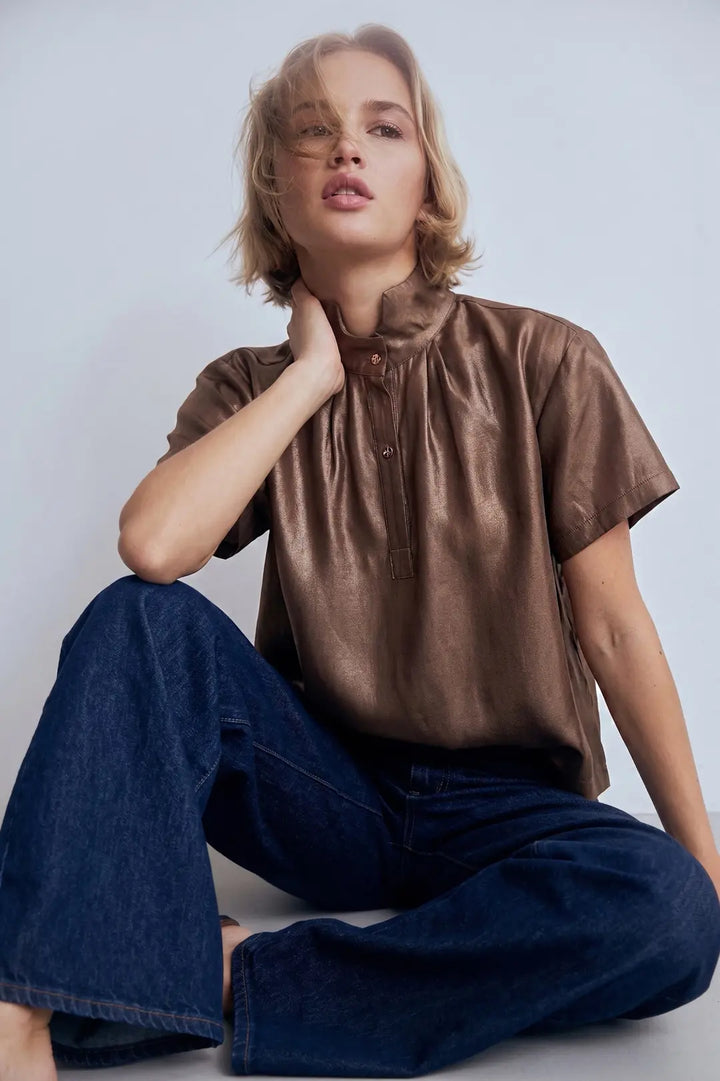 Sasha Shirt - Mocha