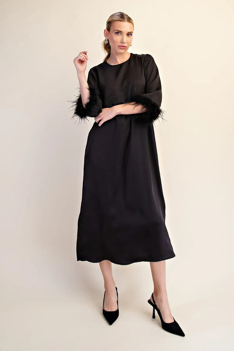 Lovely Evening Dress - Black