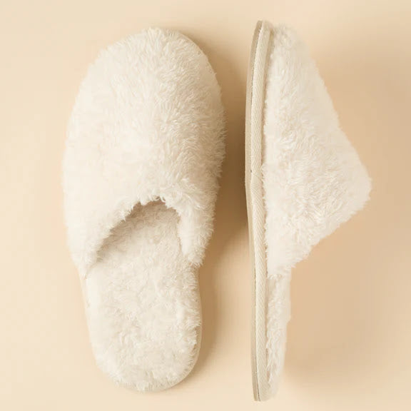 Softies Dream Plush Slippers - Almond