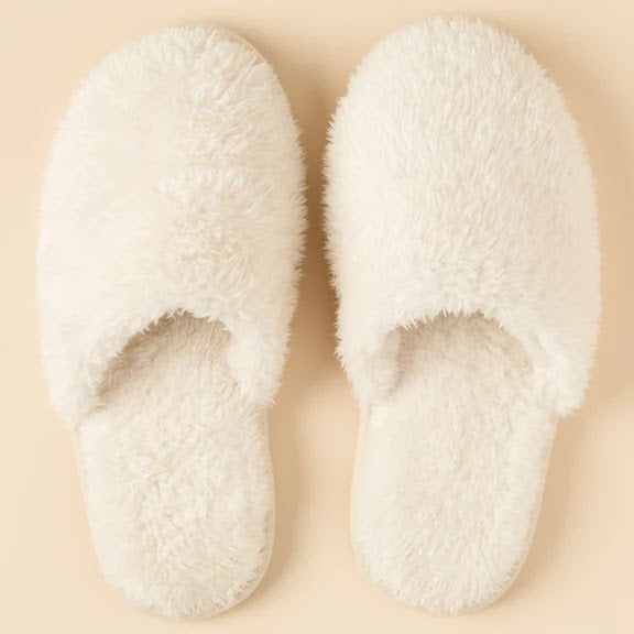 Softies Dream Plush Slippers - Almond