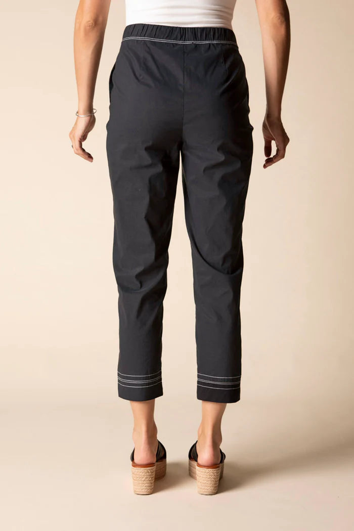 Tech Easy Crop Pant - Black